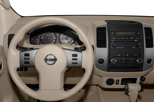 Interior del nuevo Frontier o Navara