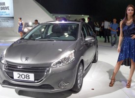 Peugeot 208 en Sao Paulo 2012