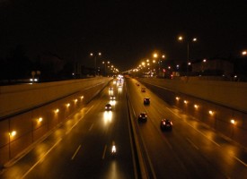 Conducción durante la noche