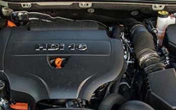 Motor híbrido del Peugeot 508