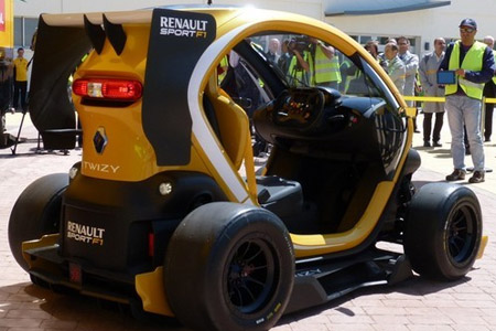 Sorprendente Renault Twizy RS F1