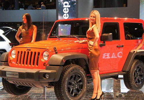 presentación del Jeep Wrangler Moab en el Salón de París