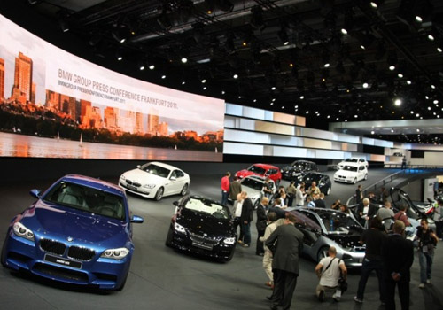Presentación del Salón de Automóvil de Frankfurt del 2011