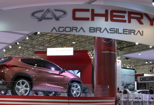 Stand en el Salón Internacional del Automóvil de Sao Paulo
