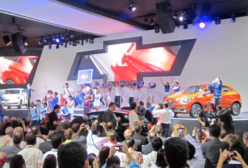 Presentación de Chevrolet en Sao Paulo