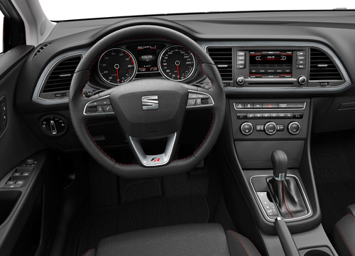 Interior del Seat Leon 2012