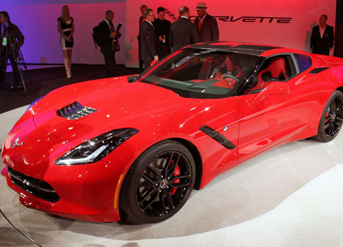 Corvette C7 Stingray en Detroit 2013