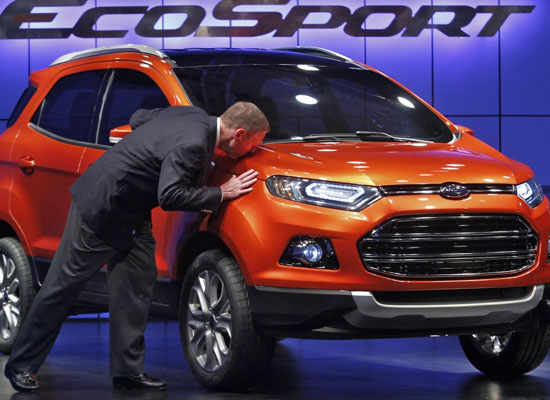 Presentación del Ford EcoSport en Nueva Delhi 2012