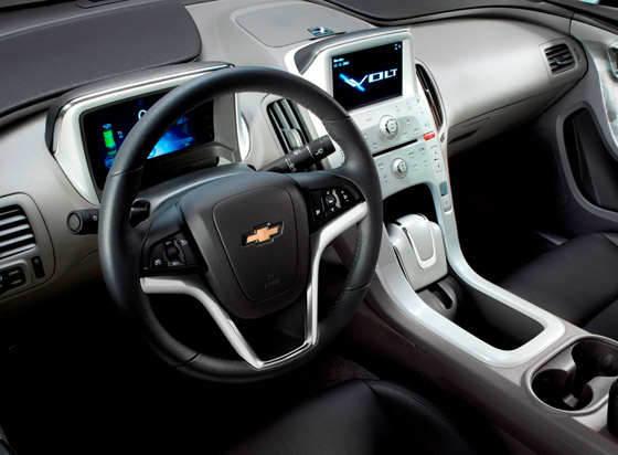 Interior del nuevo Volt