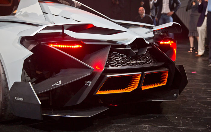 Lamborghini Egoista diseño